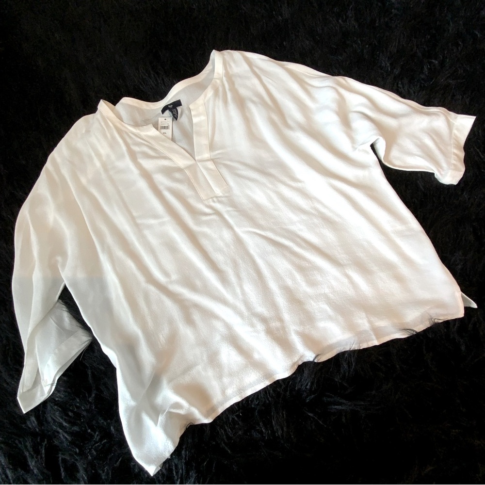 Gap white blouse, XXL